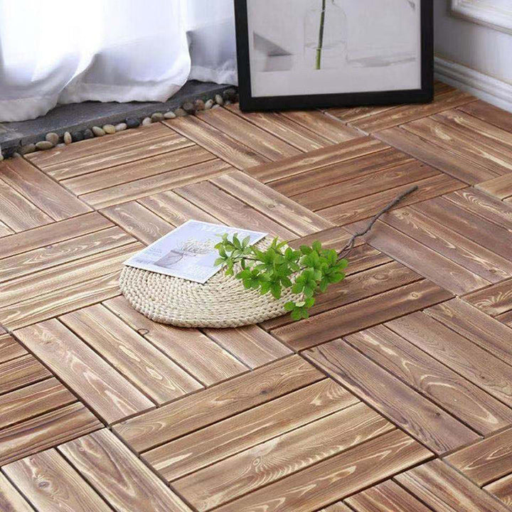 Lisslune | Traditional Click Lock Vintage Flooring Hardwood Floor Boards