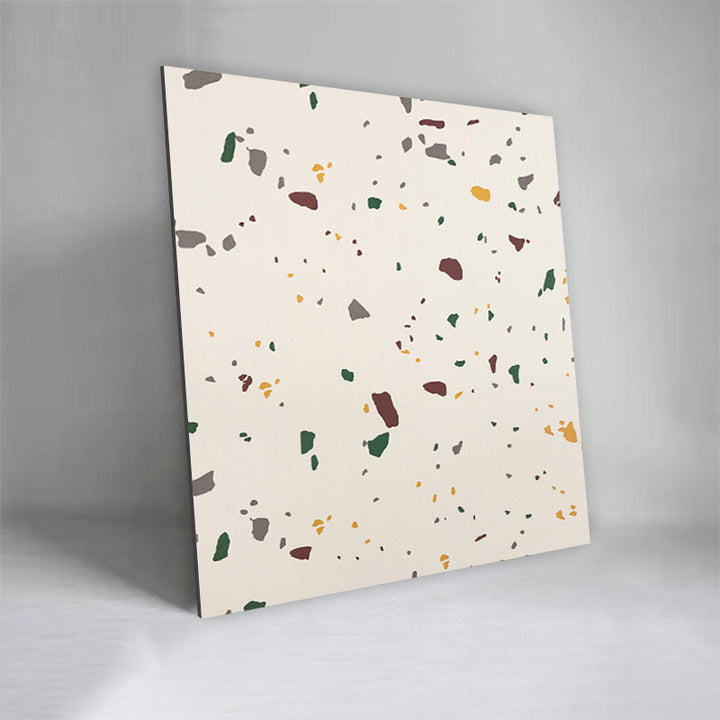 Lisslune | Indoor Vinyl Floor Peel and Stick PVC Marble Print Square Floor