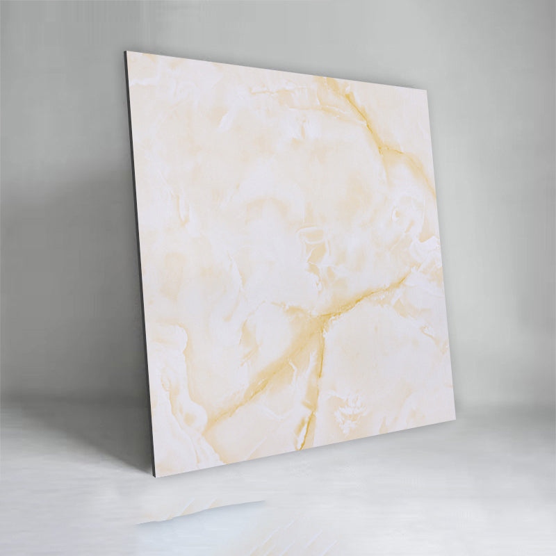 Lisslune | Indoor Vinyl Floor Peel and Stick PVC Marble Print Square Floor