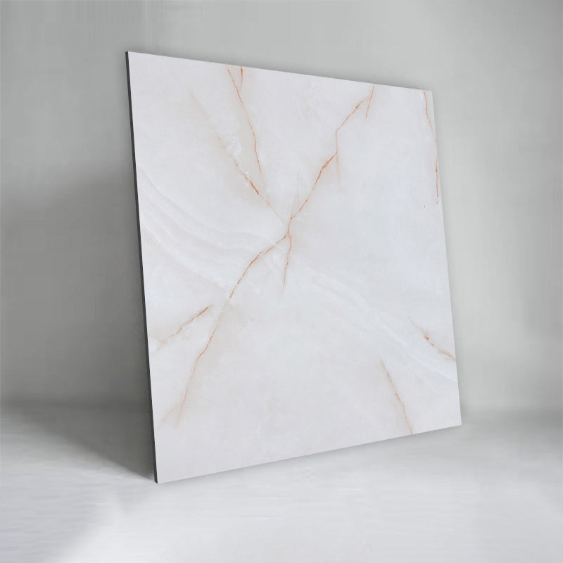 Lisslune | Indoor Vinyl Floor Peel and Stick PVC Marble Print Square Floor