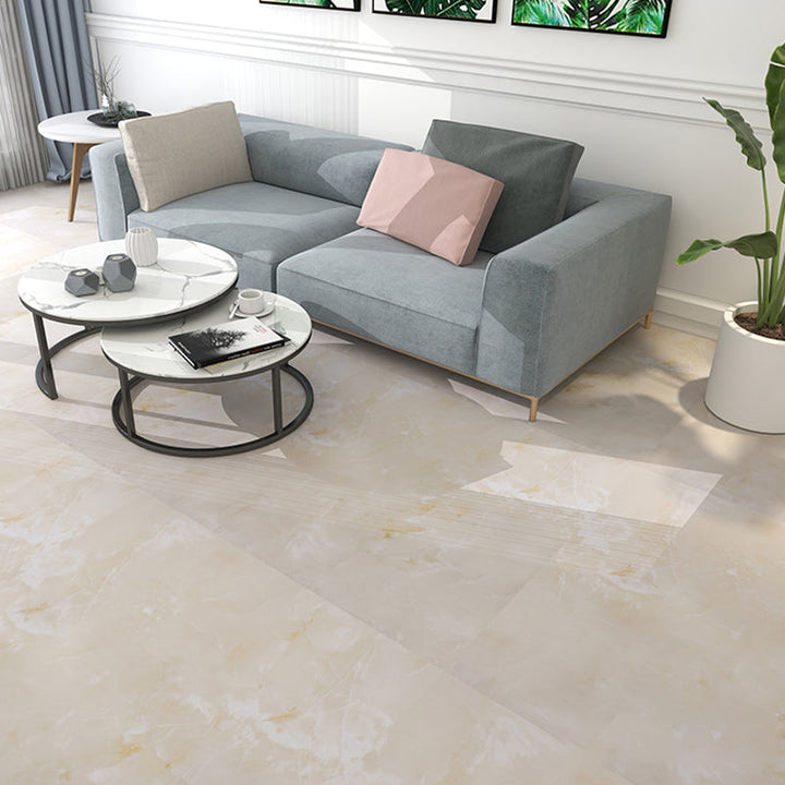Lisslune | Indoor Vinyl Floor Peel and Stick PVC Marble Print Square Floor