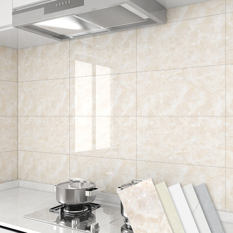 Lisslune | Plastic Peel & Stick Field Tile Rectangular Waterproof Single Tile