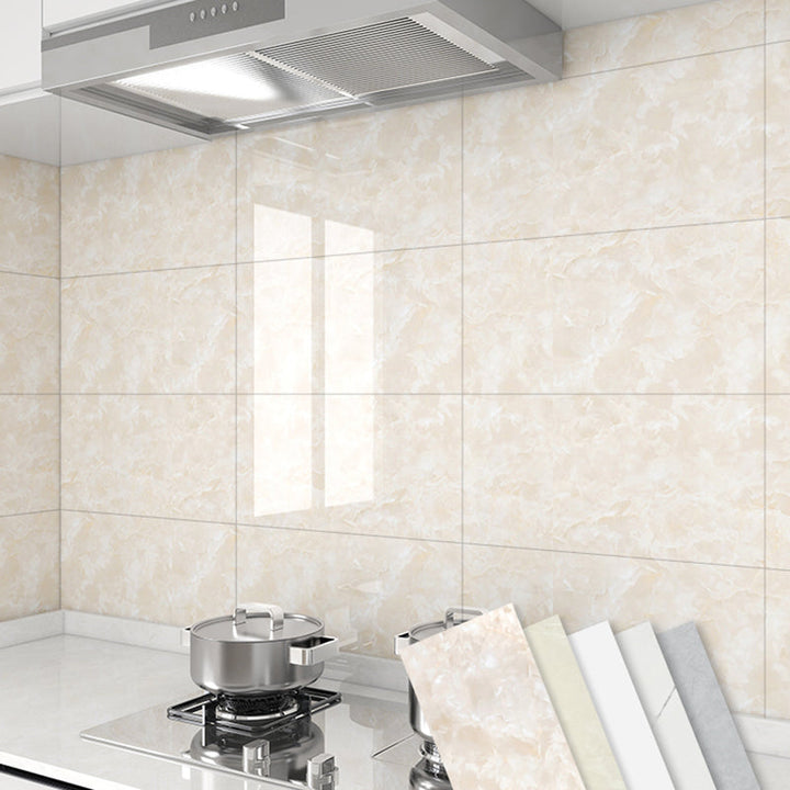 Lisslune | Plastic Peel & Stick Field Tile Rectangular Waterproof Single Tile