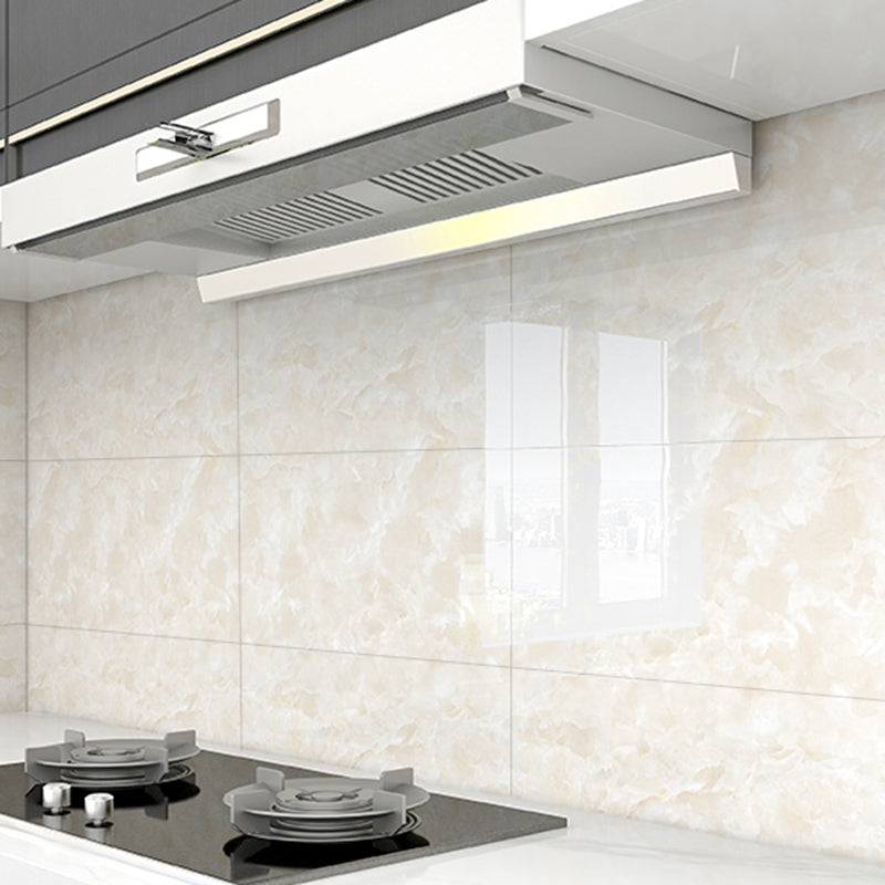 Lisslune | Plastic Peel & Stick Field Tile Rectangular Waterproof Single Tile