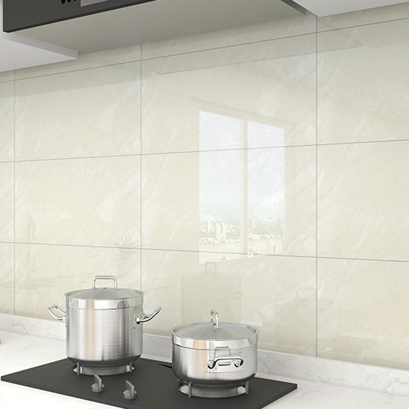 Lisslune | Plastic Peel & Stick Field Tile Rectangular Waterproof Single Tile