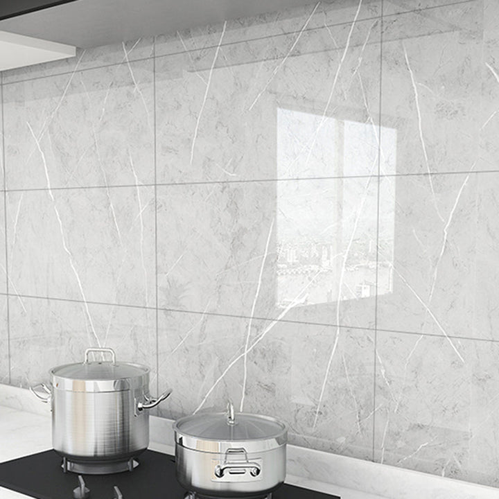 Lisslune | Plastic Peel & Stick Field Tile Rectangular Waterproof Single Tile