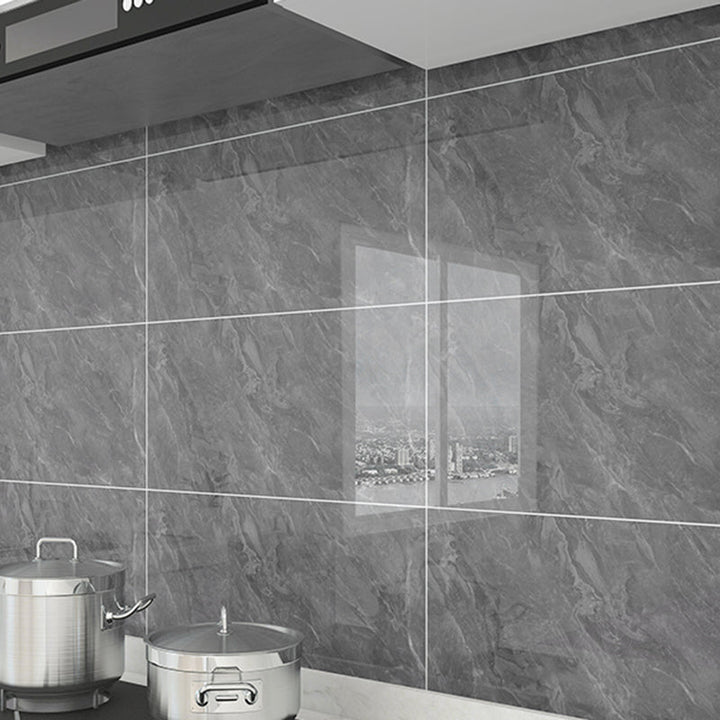 Lisslune | Plastic Peel & Stick Field Tile Rectangular Waterproof Single Tile
