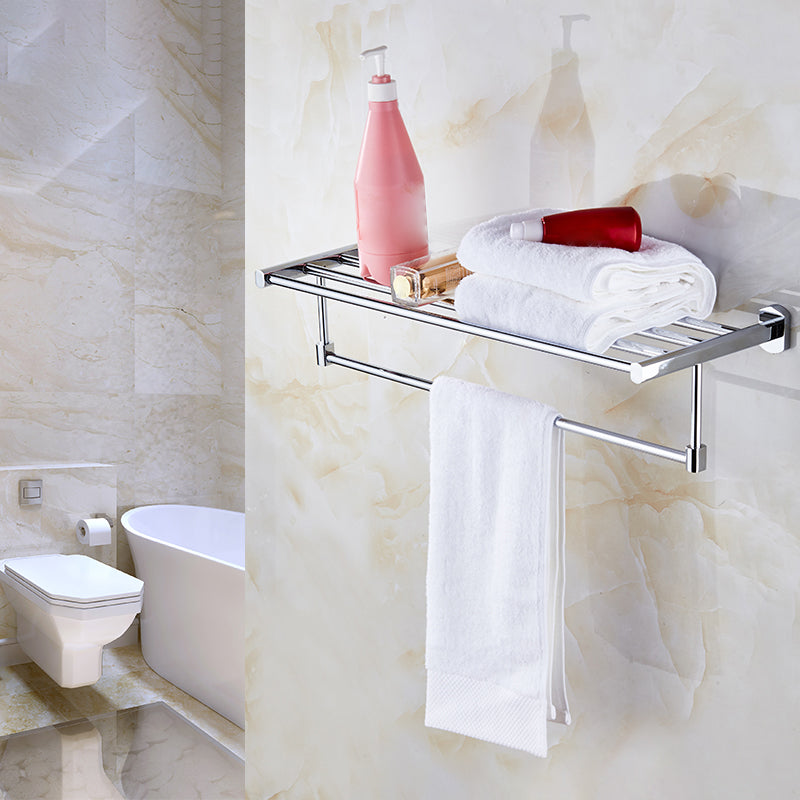 Lisslune | Modern Bathroom Accessory Set Stainless Steel Bathroom Rack Towel Holder Bathroom Accessory Set
