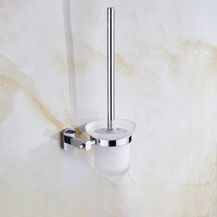 Lisslune | Modern Bathroom Accessory Set Stainless Steel Bathroom Rack Towel Holder Bathroom Accessory Set