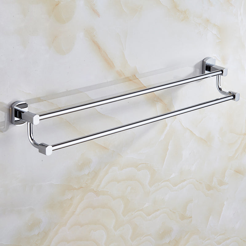 Lisslune | Modern Bathroom Accessory Set Stainless Steel Bathroom Rack Towel Holder Bathroom Accessory Set