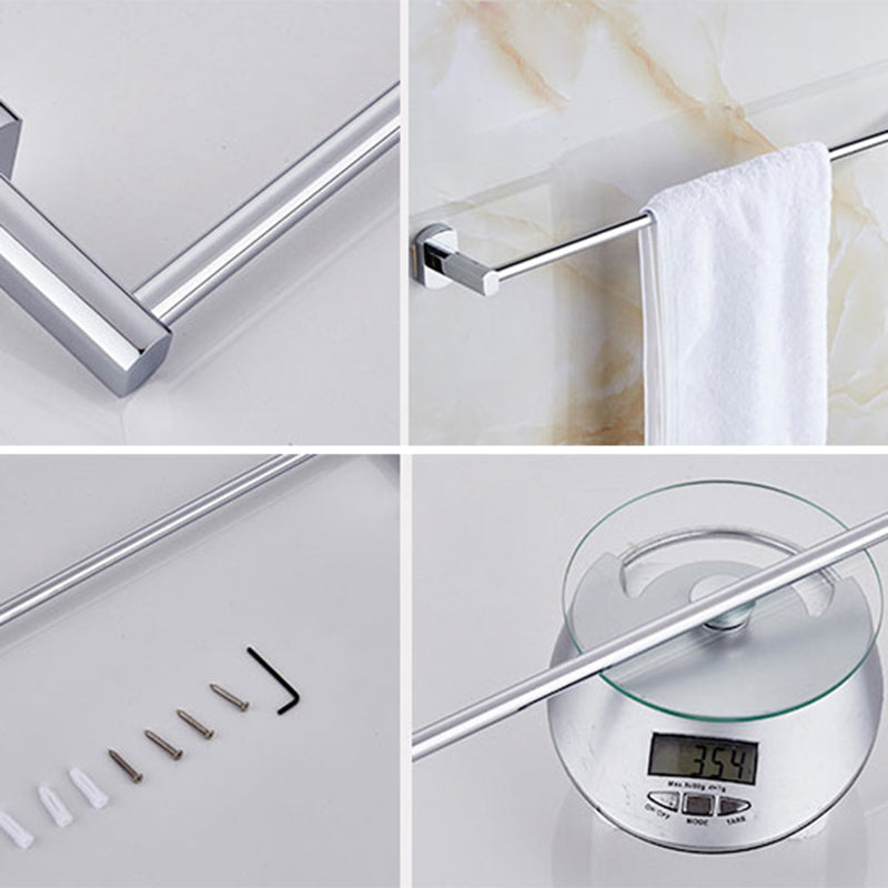 Lisslune | Modern Bathroom Accessory Set Stainless Steel Bathroom Rack Towel Holder Bathroom Accessory Set