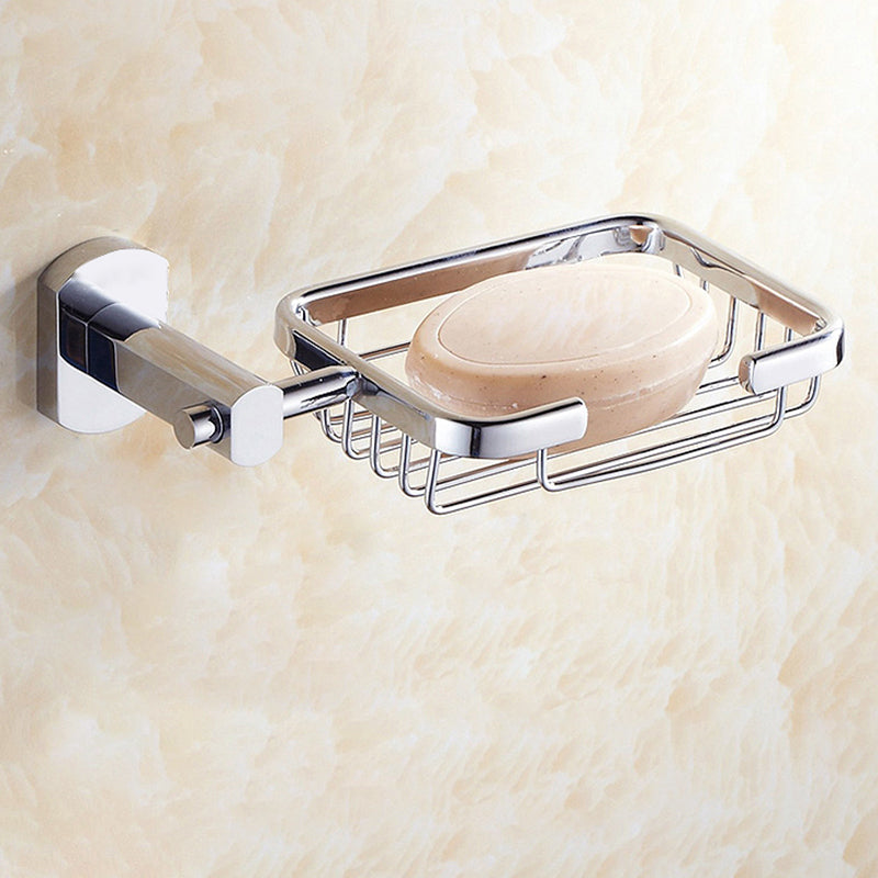 Lisslune | Modern Bathroom Accessory Set Stainless Steel Bathroom Rack Towel Holder Bathroom Accessory Set