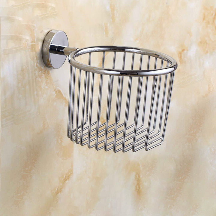 Lisslune | Modern Bathroom Accessory Set Stainless Steel Bathroom Rack Towel Holder Bathroom Accessory Set