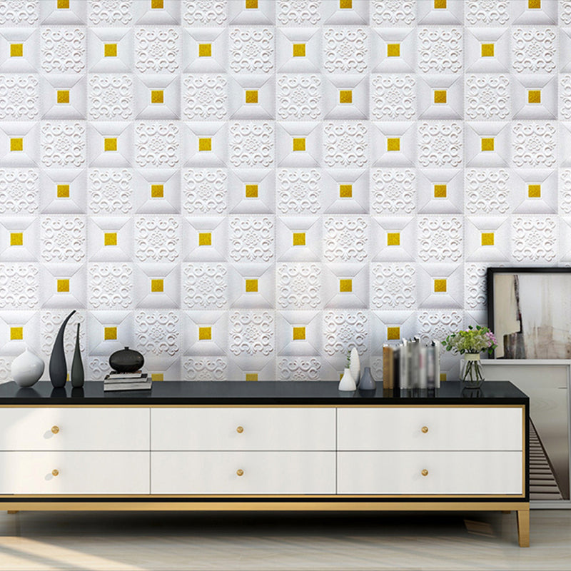 Lisslune | 3D Wall Panel Modern Simple Home Living Room Wall Panel (10-Pack)