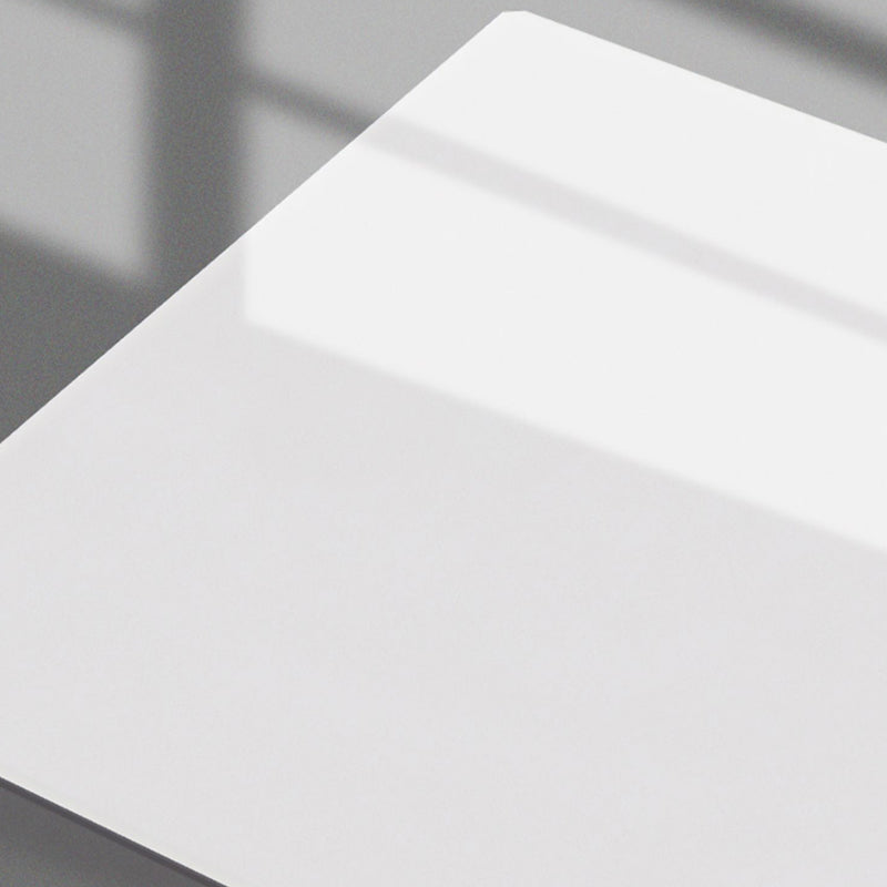 Lisslune | Rectangular Marble Peel & Stick Tile Stain Resistant Single Tile for Bathroom Backsplash