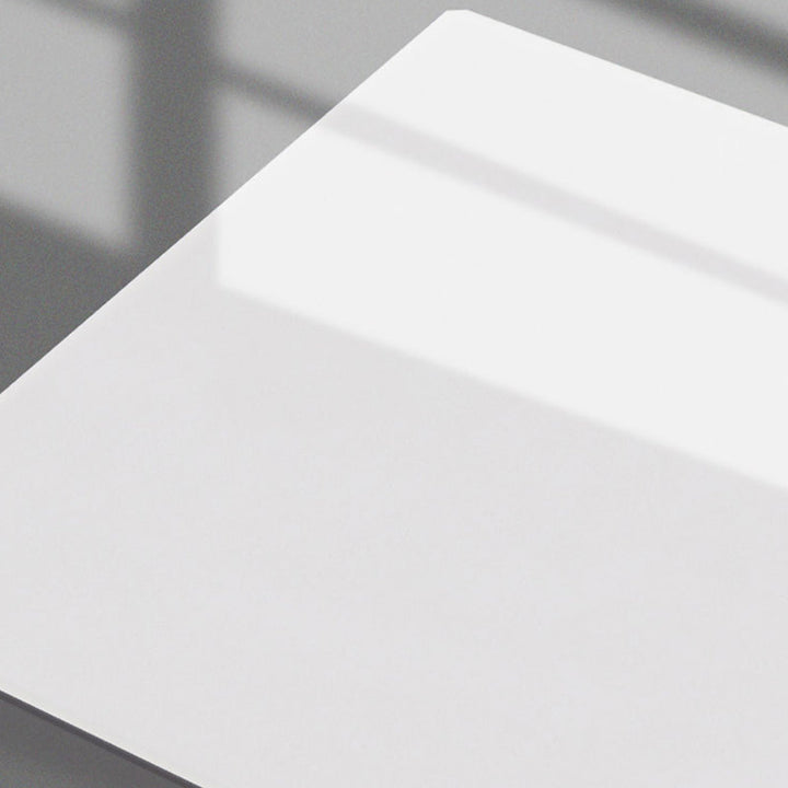 Lisslune | Rectangular Marble Peel & Stick Tile Stain Resistant Single Tile for Bathroom Backsplash