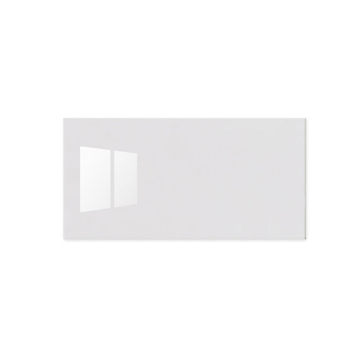 Lisslune | Rectangular Marble Peel & Stick Tile Stain Resistant Single Tile for Bathroom Backsplash