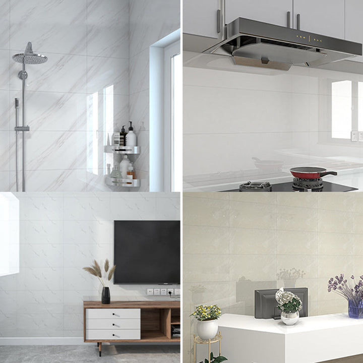 Lisslune | Waterproof Peel & Stick Tiles Marbling Single Tile for Bathroom Splashback