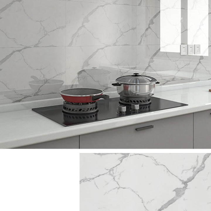 Lisslune | Waterproof Peel & Stick Tiles Marbling Single Tile for Bathroom Splashback