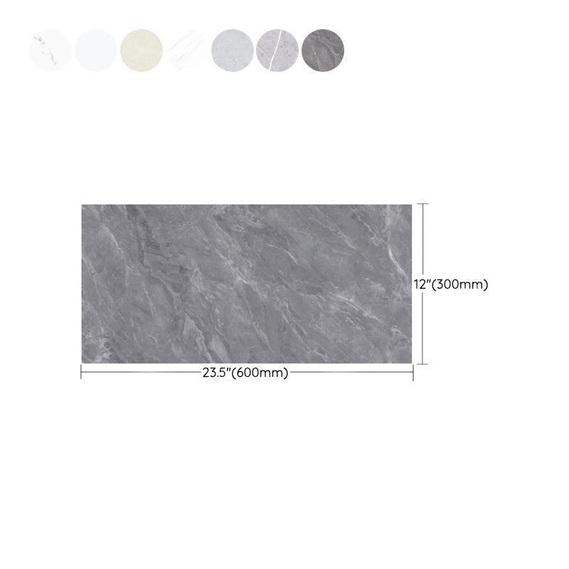 Lisslune | Waterproof Peel & Stick Tiles Marbling Single Tile for Bathroom Splashback