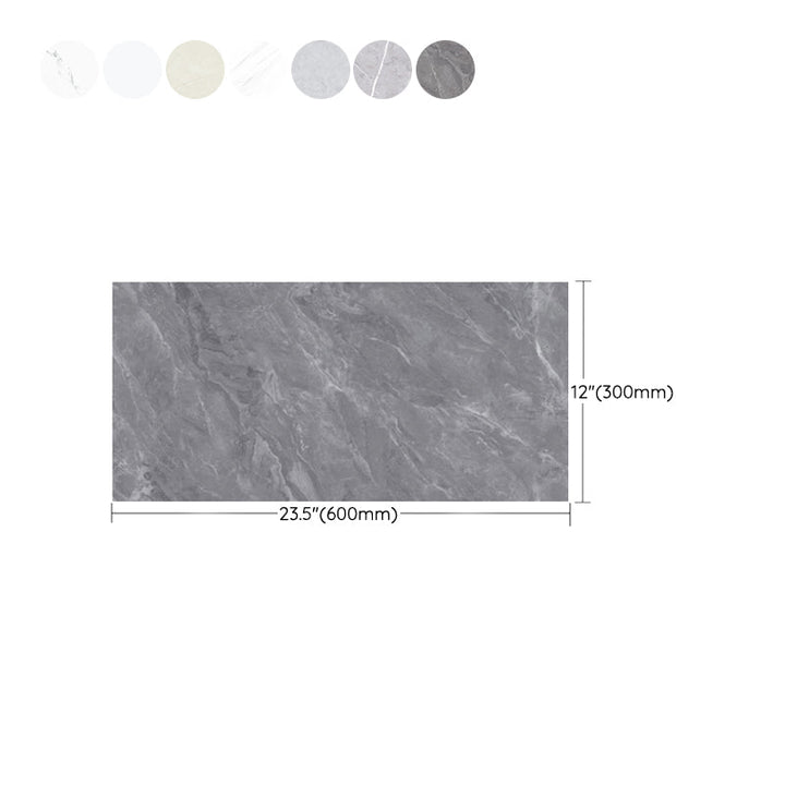 Lisslune | Waterproof Peel & Stick Tiles Marbling Single Tile for Bathroom Splashback