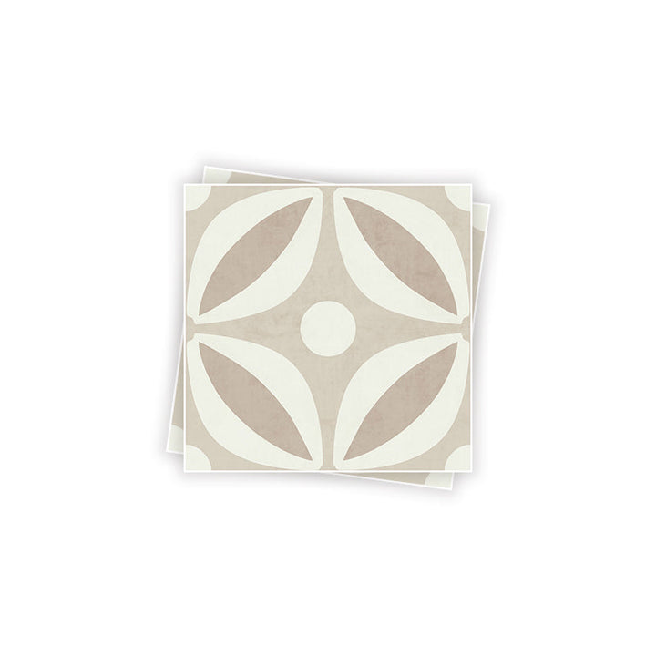 Lisslune | Square Stain-Resistant Peel & Stick Tile with Pattern Single Tile for Splash Wall