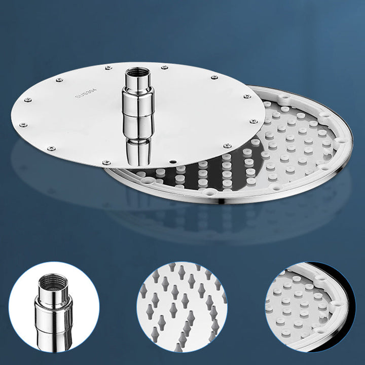 Lisslune | Solid square showerhead Standard spray pattern Large showerhead