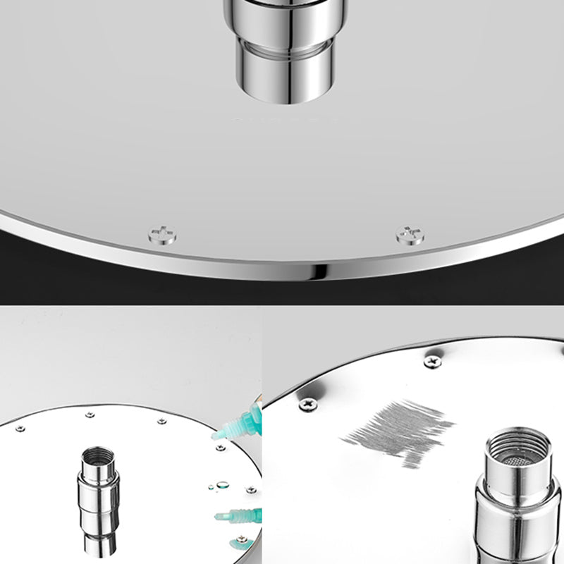 Lisslune | Solid square showerhead Standard spray pattern Large showerhead