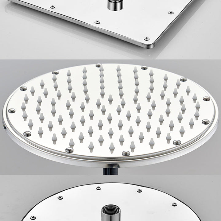 Lisslune | Solid square showerhead Standard spray pattern Large showerhead