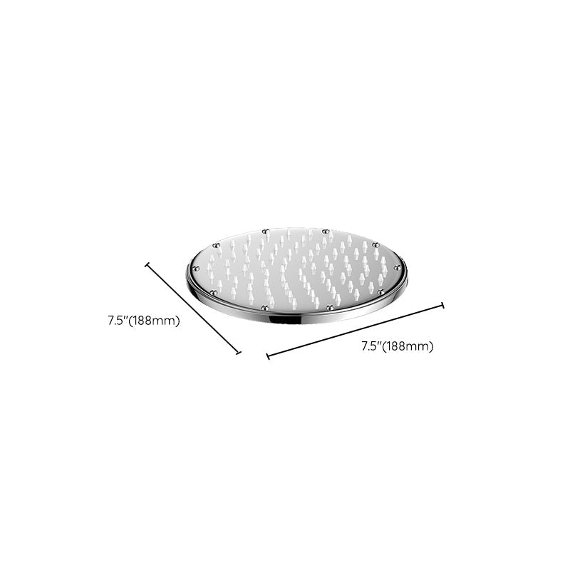 Lisslune | Solid square showerhead Standard spray pattern Large showerhead