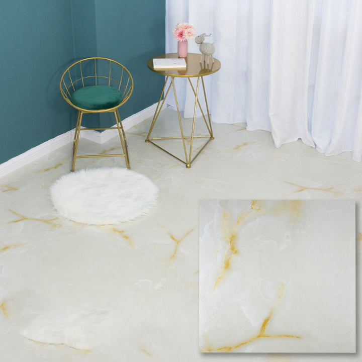 Lisslune | Modern vinyl flooring with marble design for peeling and sticking