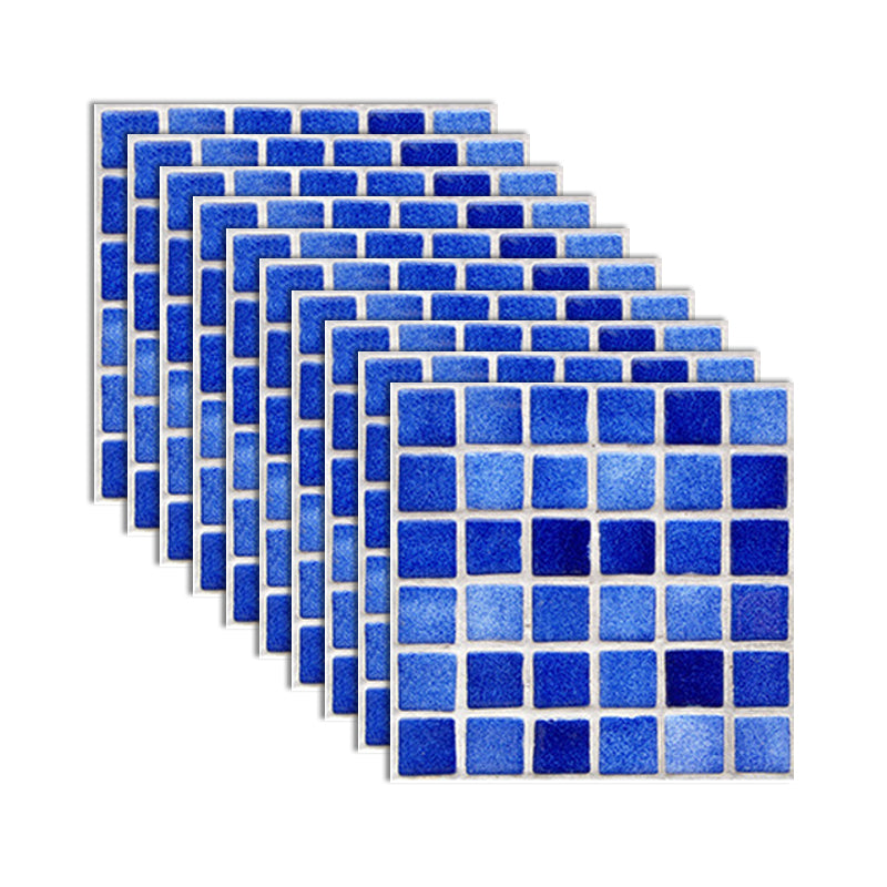 Lisslune | Square Peel and Stick Tile Grid Mosaic Tiles Interior Wallpaper