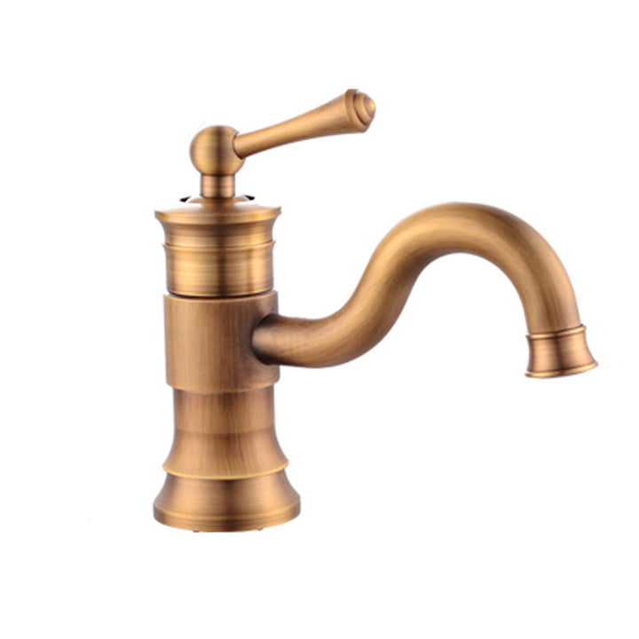 Lisslune | Classic basin tap with swivel spout, single lever basin mixer