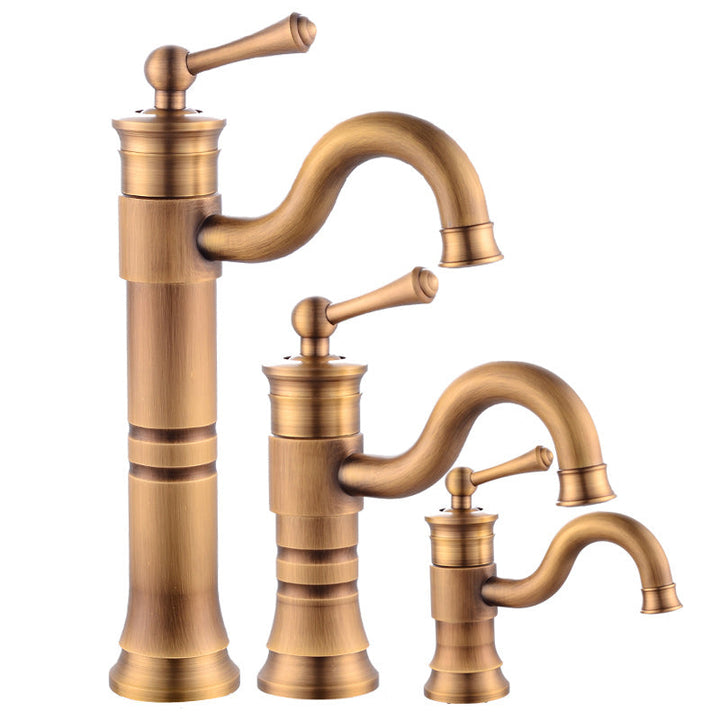 Lisslune | Classic basin mixer with swivel spout, single lever basin mixer