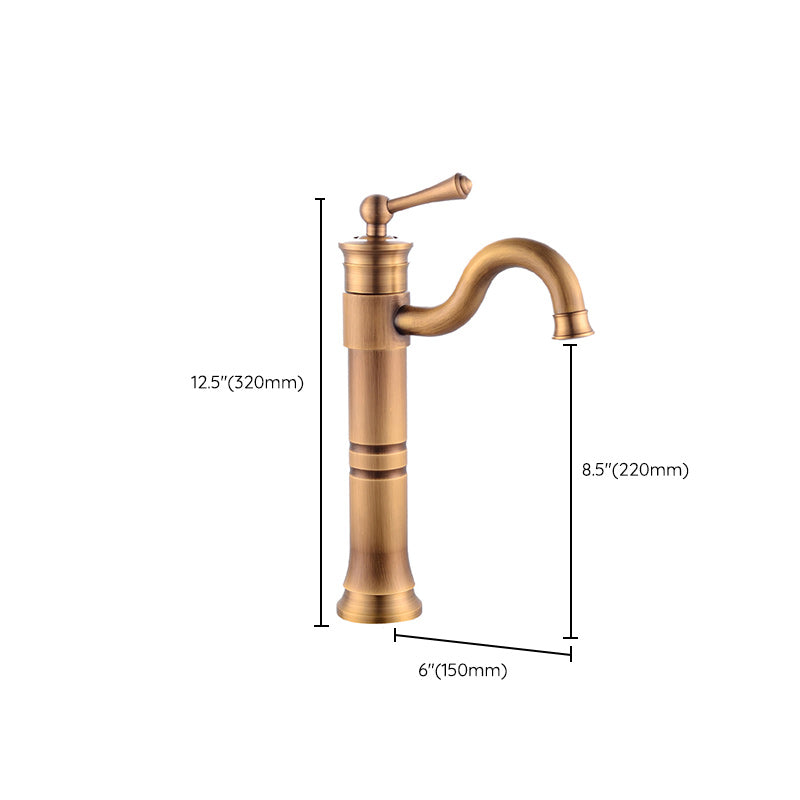 Lisslune | Classic basin tap with swivel spout, single lever basin mixer