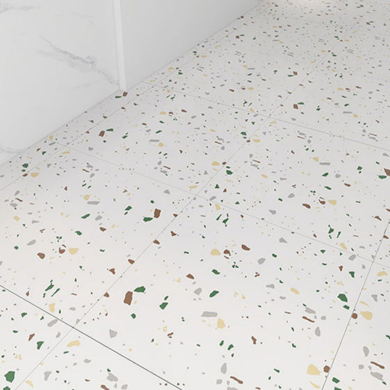 Lisslune | Modern Indoor Vinyl Flooring Marble Print Square PVC Vinyl Flooring