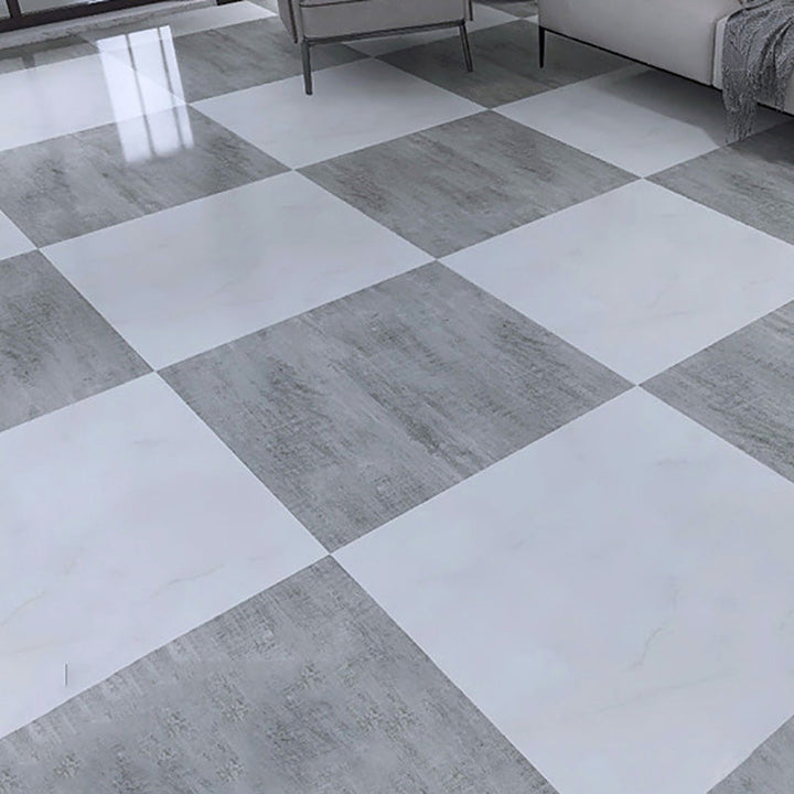 Lisslune | Modern Indoor Vinyl Flooring Marble Print Square PVC Vinyl Flooring