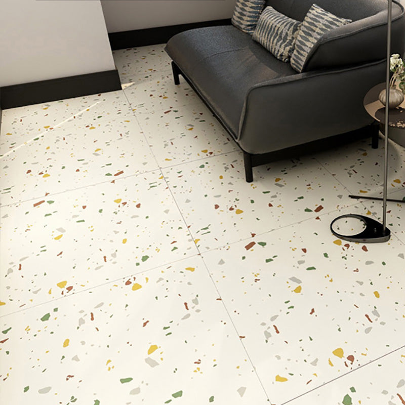 Lisslune | Modern Indoor Vinyl Flooring Marble Print Square PVC Vinyl Flooring