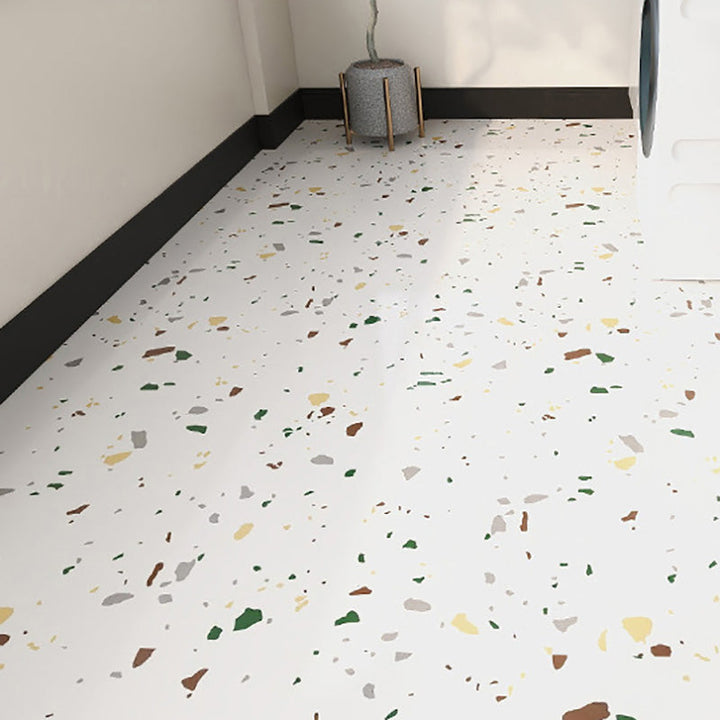 Lisslune | Modern Indoor Vinyl Flooring Marble Print Square PVC Vinyl Flooring