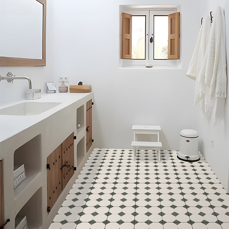 Lisslune | Square Peel & Stick Tile with Pattern Waterproof Tile for Splash Guard Wall