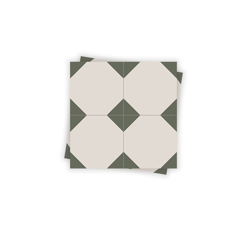 Lisslune | Square Peel & Stick Tile with Pattern Waterproof Tile for Splash Guard Wall