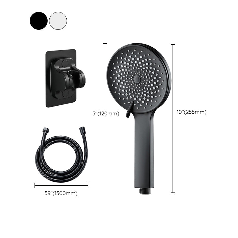 Lisslune | Plastic Handheld Shower Head Adjustable Spray Pattern Shower Head
