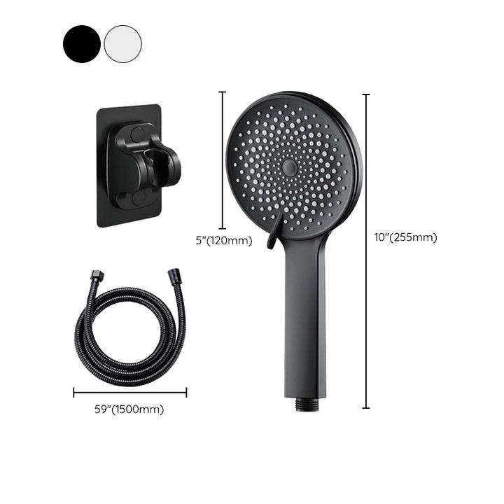 Lisslune | Plastic Handheld Shower Head Adjustable Spray Pattern Shower Head