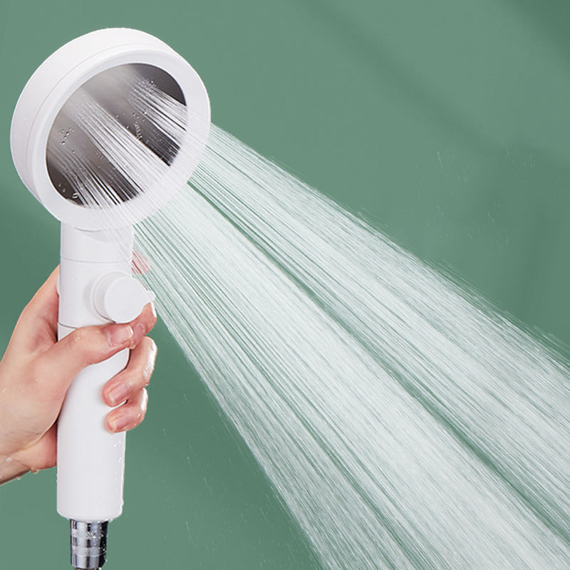 Lisslune | Hand Shower Adjustable Spray Pattern White Round Shower Head