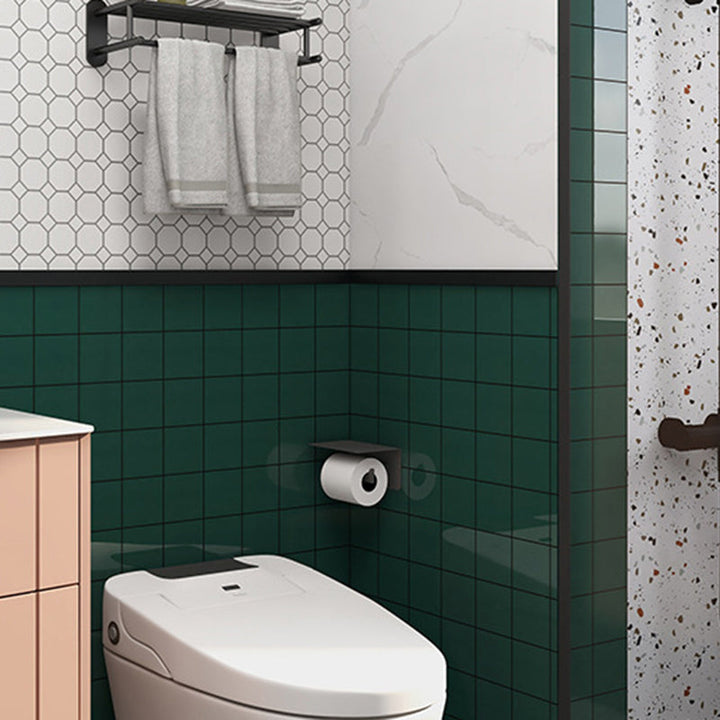 Lisslune | Square Mosaic Peel & Stick Tile in Green Water-resistant Mosaic Tile