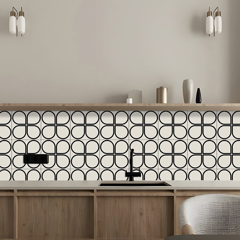Lisslune | Sample print Peel & Stick tile square waterproof single tile