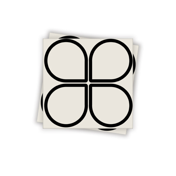 Lisslune | Sample print Peel & Stick tile square waterproof single tile
