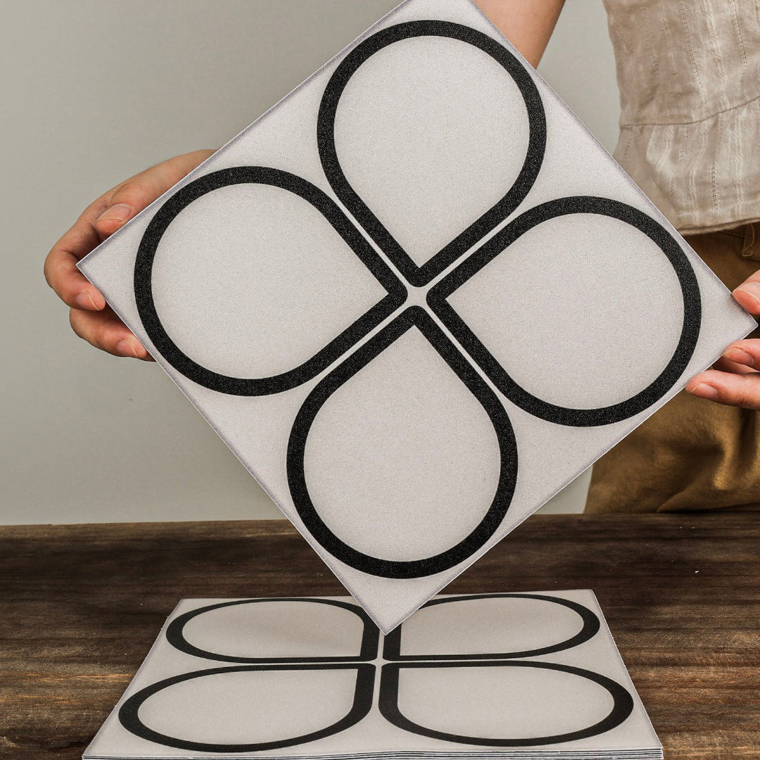 Lisslune | Sample print Peel & Stick tile square waterproof single tile