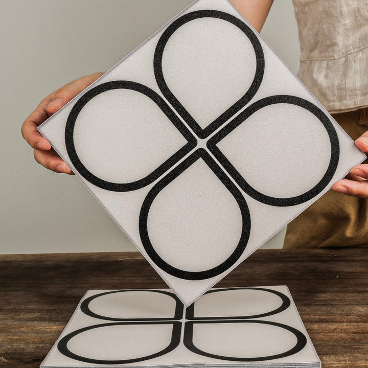 Lisslune | Sample print Peel & Stick tile square waterproof single tile