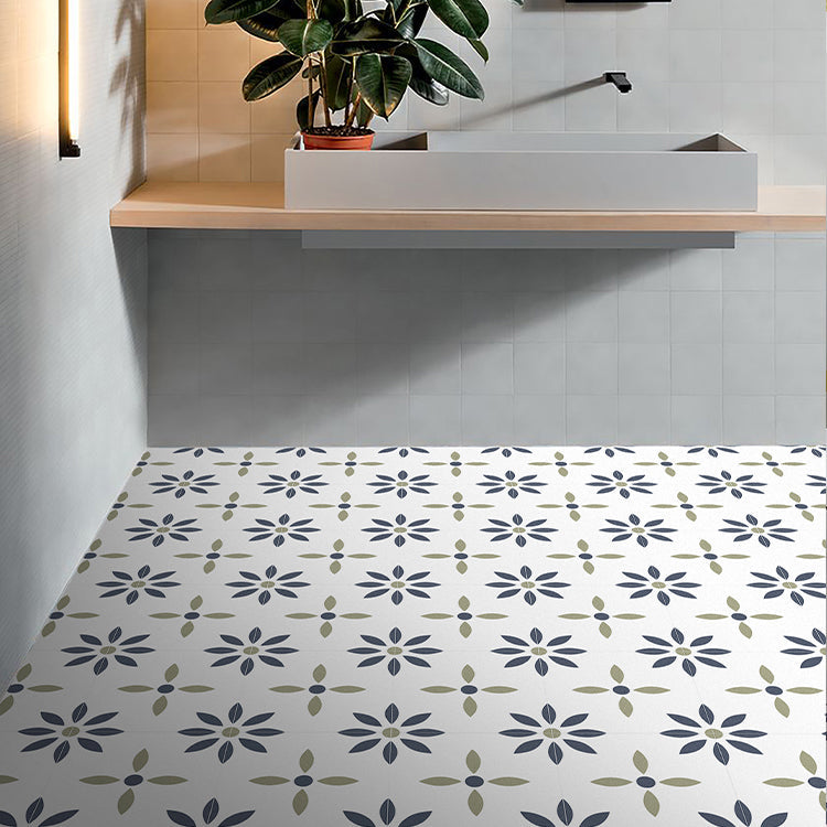 Lisslune | Square Peel & Stick Tile with Pattern Waterproof Tile for Home